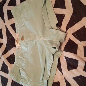 Hollister Women's Mint Green Shorts